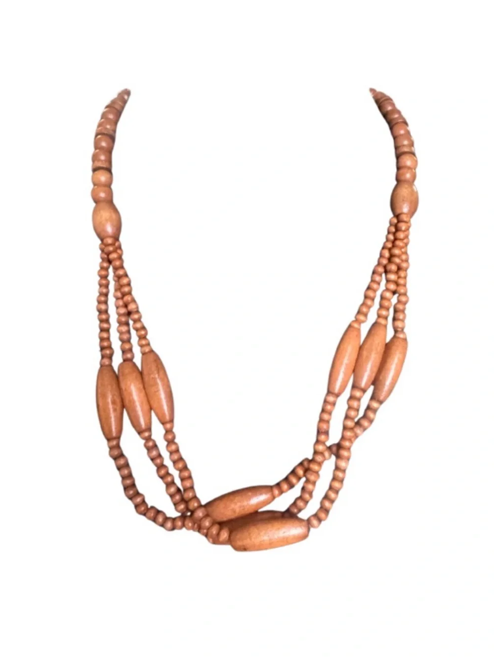 Vintage Wooden Necklace